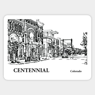 Centennial Colorado Sticker
